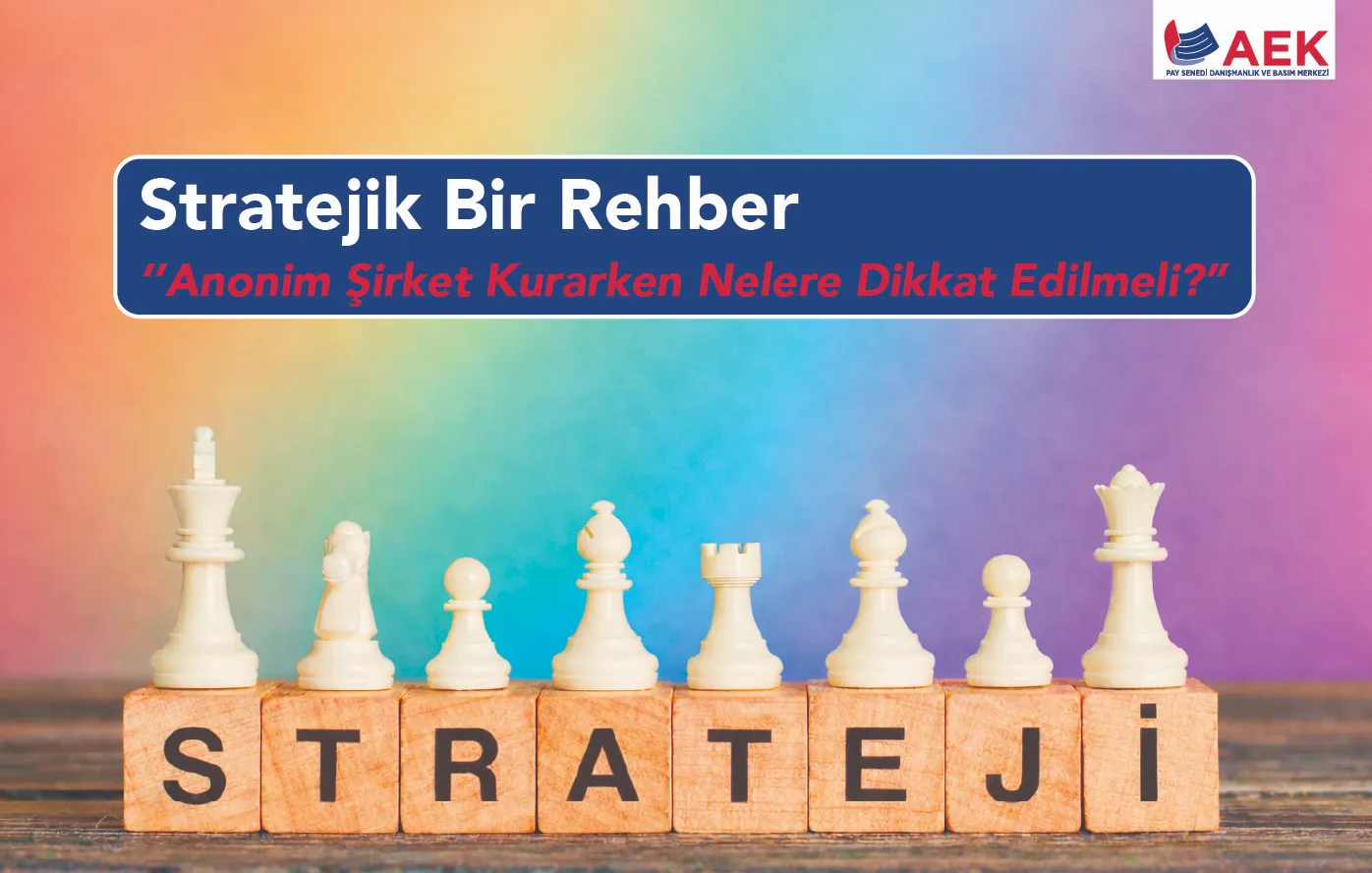 Anonim Şirket kurarken nelere dikkat edilmeli
