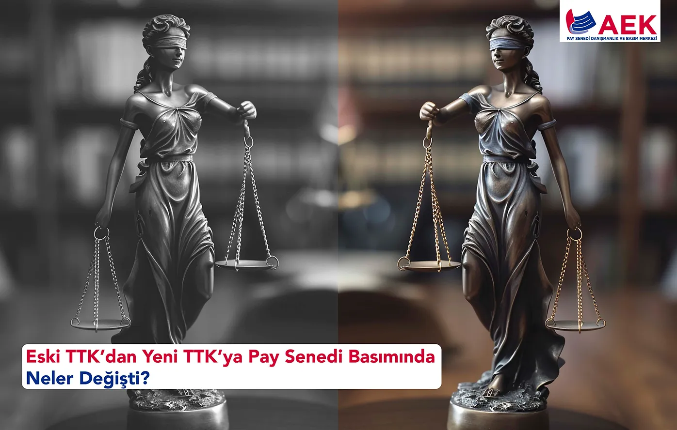 Eski TTK’dan Yeni TTK’ya Pay Senedi Basımı