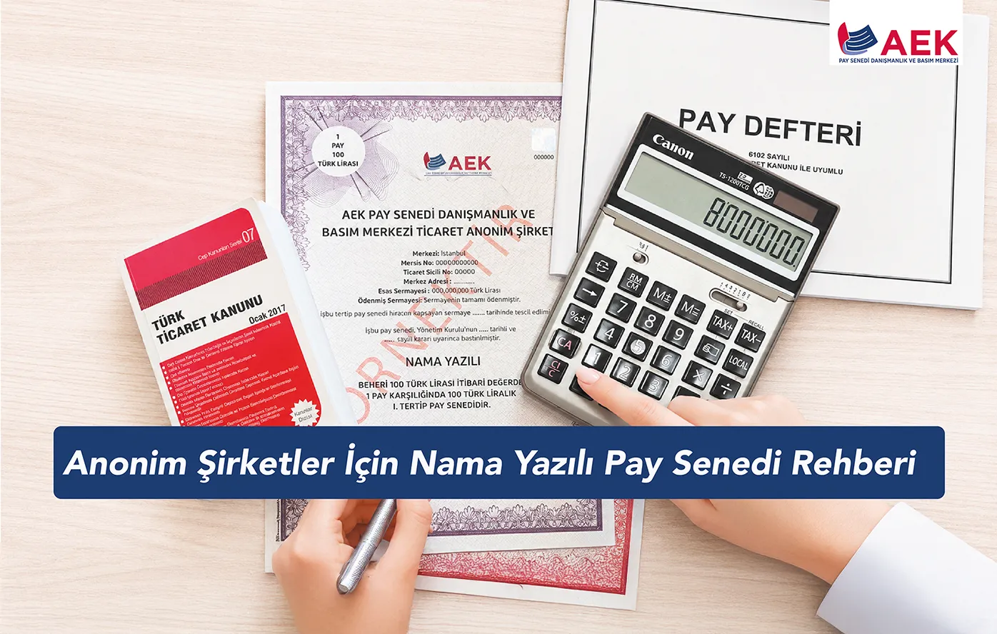 Nama Yazılı Pay Senedi Basım Rehberi