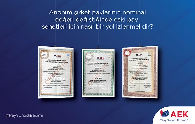 Pay Senetlerinde Nominal Değer