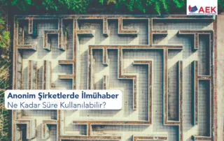 Anonim Şirketlerde İlmühaber